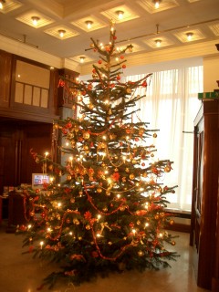 ホテルアストリア　クリスマスツリー
