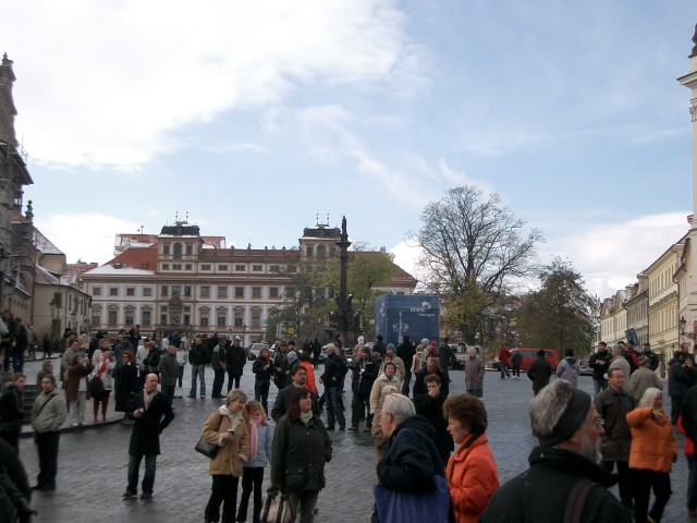プラハ城 フラッチャニ広場