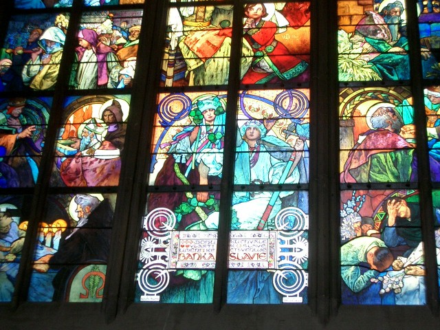 聖ヴィート大聖堂ステンドグラス